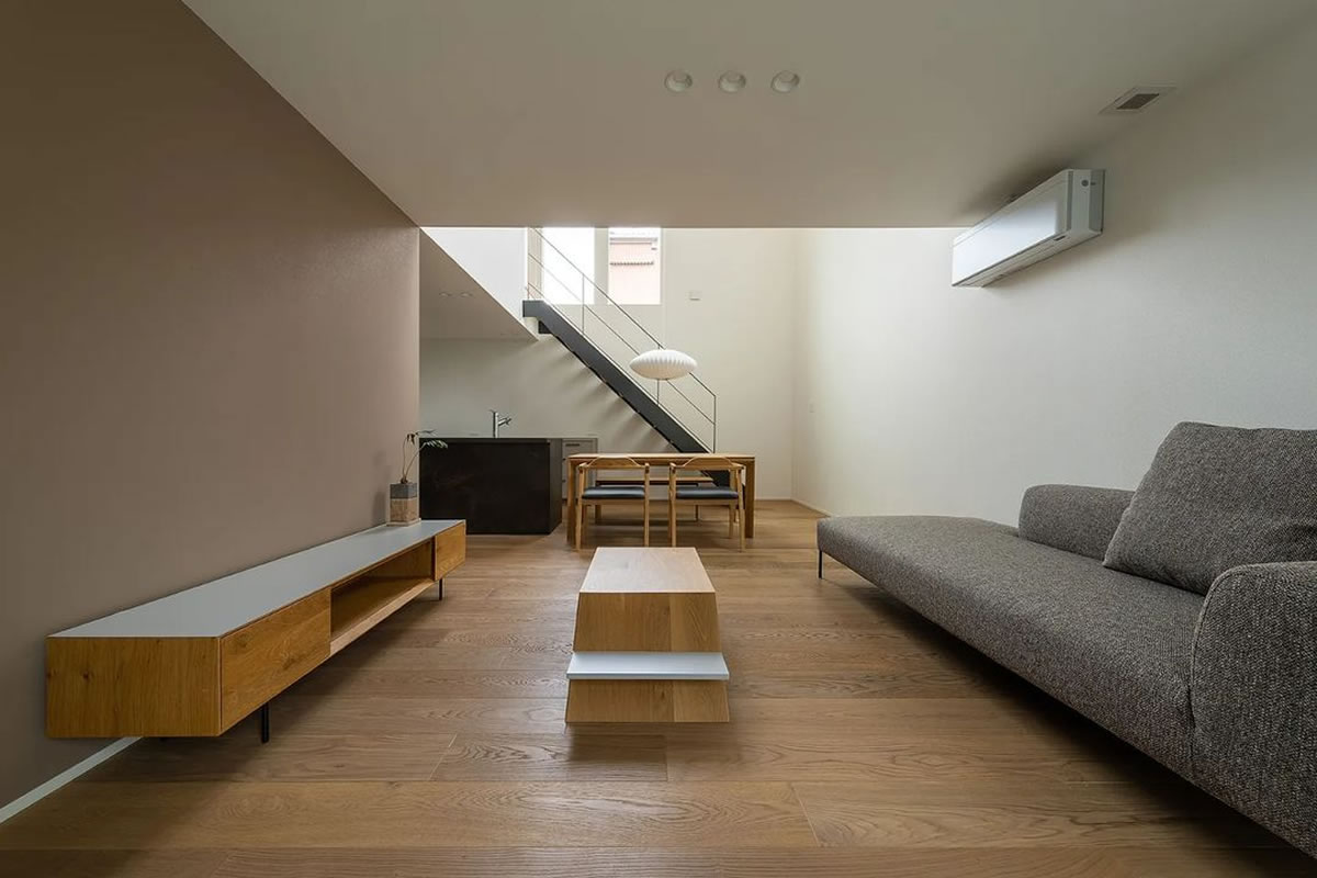 光を主役にしたリビング